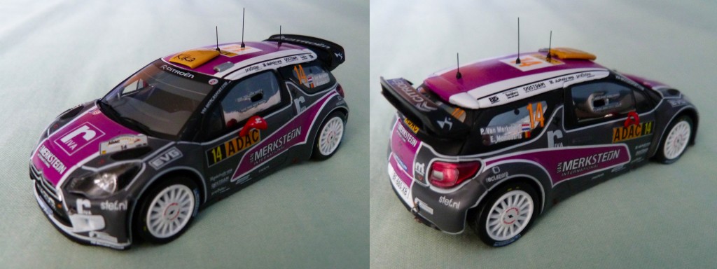 DS3 WRC van merks ADAC 2012
