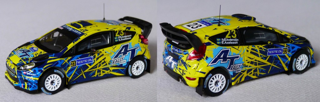 Ford fiesta WRC Finlande 2014 Andersson